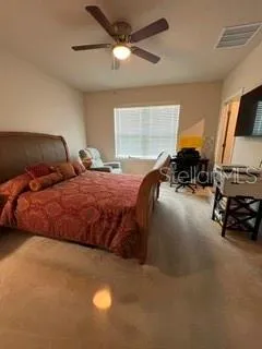 Primary Bedroom has plenty of room to roam.