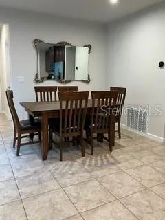 Dining Room Area is roomy.