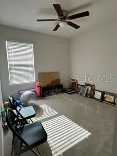 2nd Bedroom has ceiling fan, built in closet and plenty of natural light.