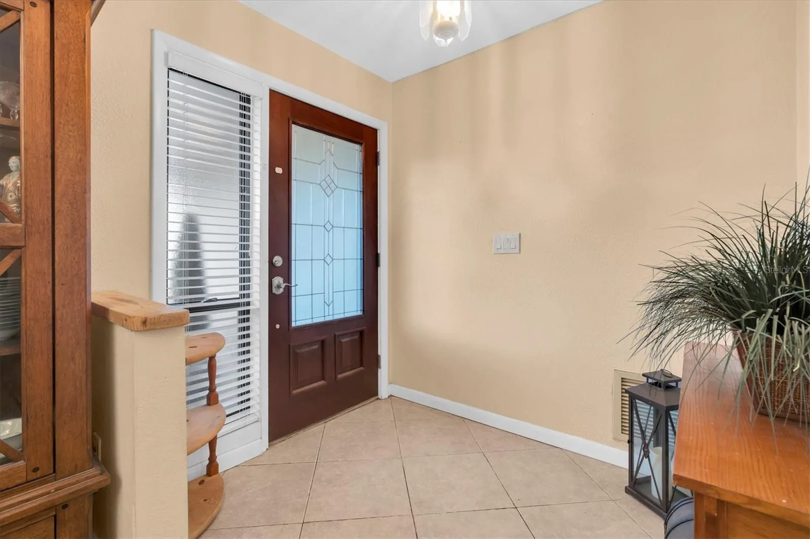 Inside Front door