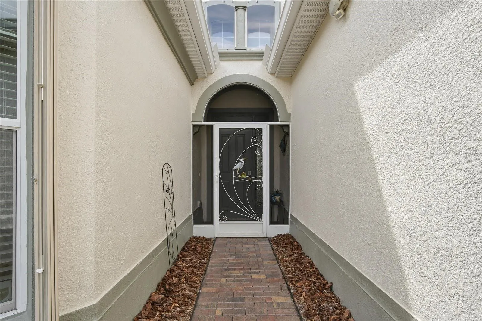 Exterior entry