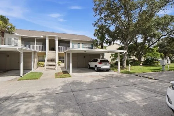 Exterior bldg with carport