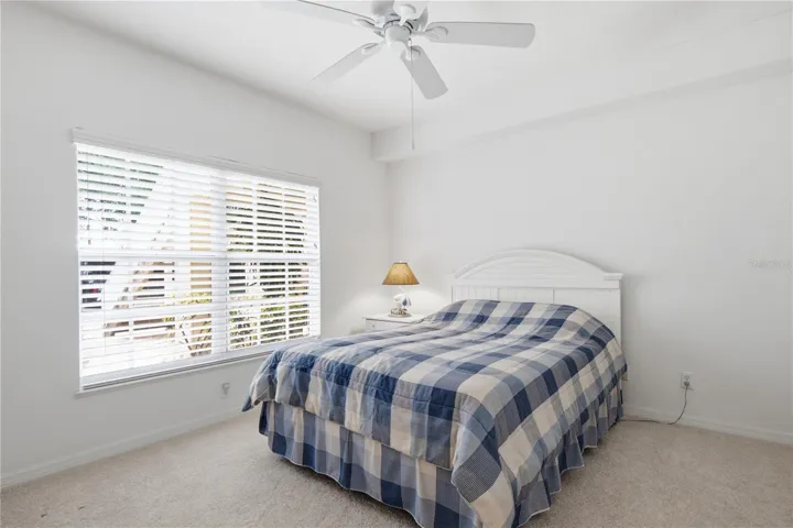 Guest Bedroom with walk-in closet