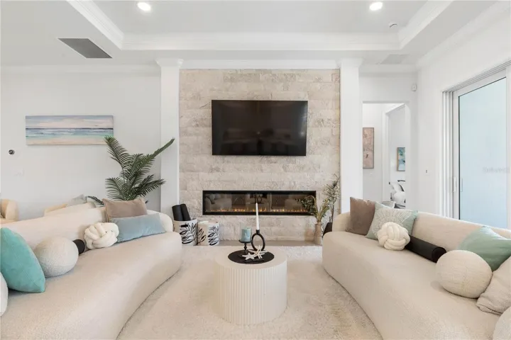 Custom Stone floor to ceiling