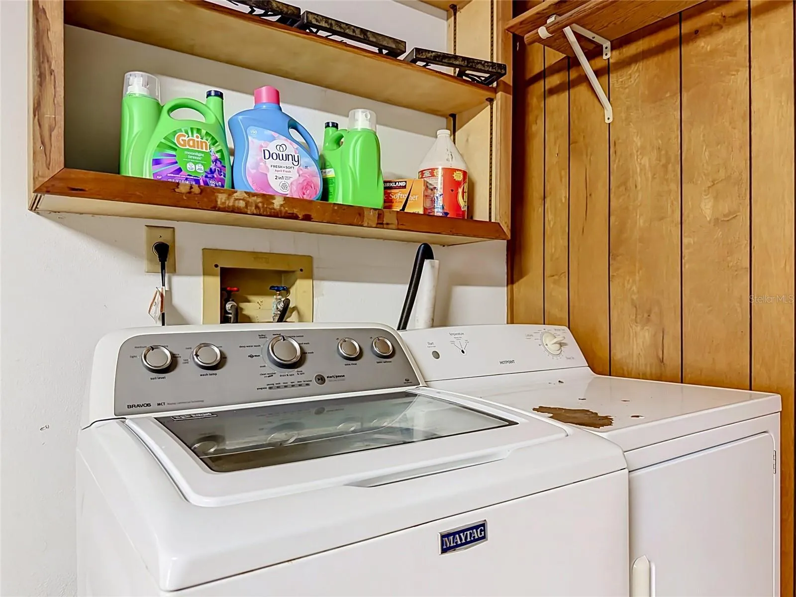 Laundry in Garage