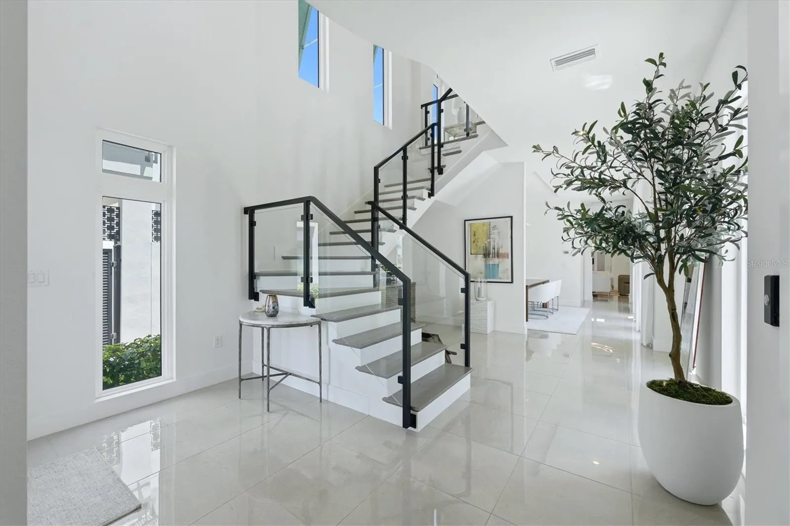 gorgeous stair railing upgrade$$