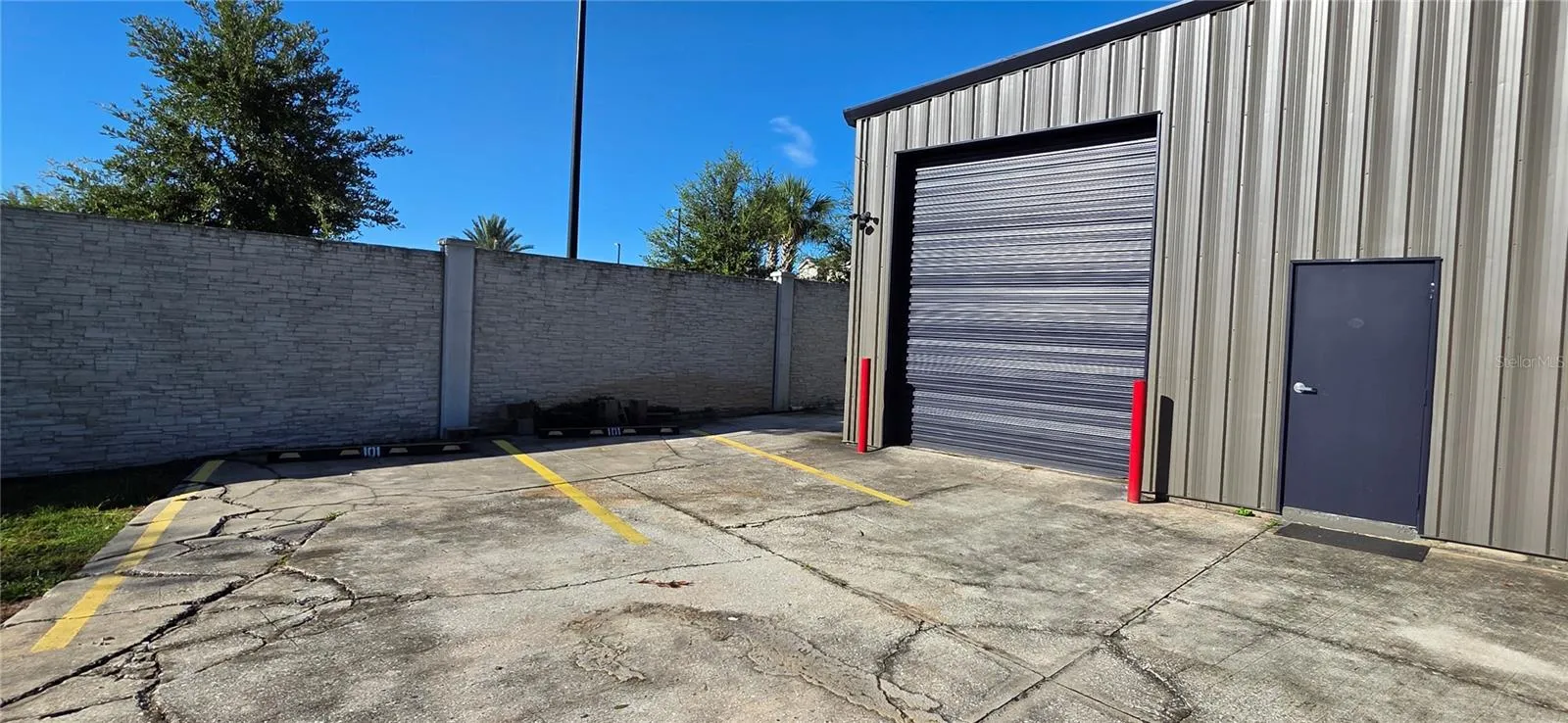 Two assigned parking spaces