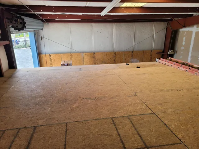 View from storage loft