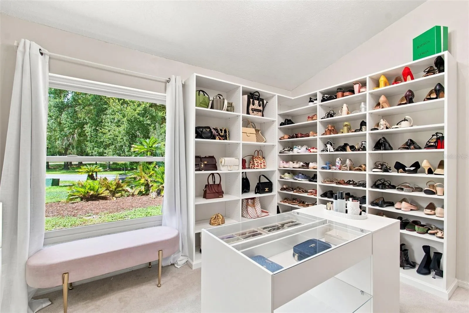 Bedroom (right side of home,converted into custom closet)