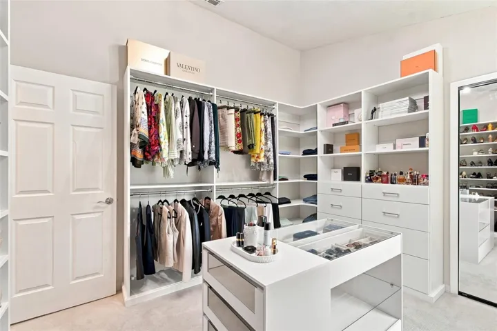 Bedroom (right side of home,converted into custom closet)