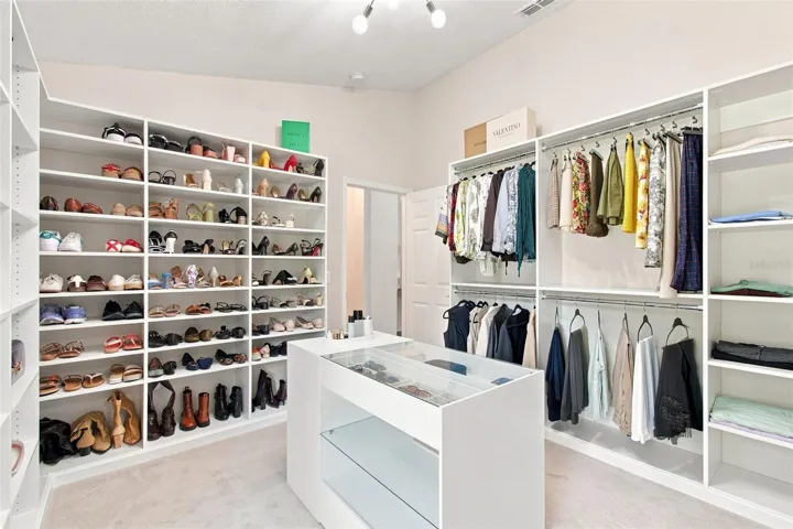 Bedroom (right side of home,converted into custom closet)