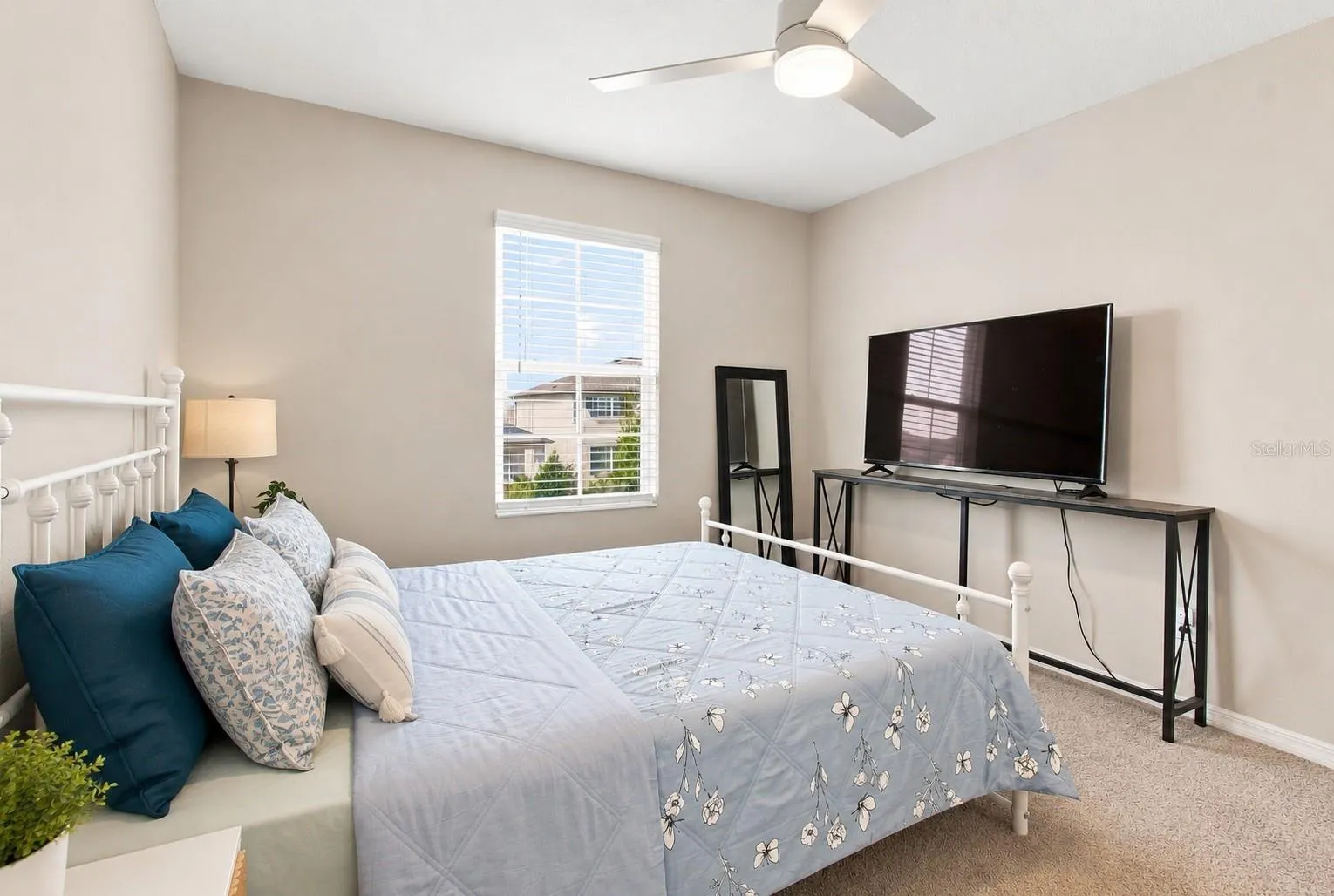 Bedroom 2 - large and airy.