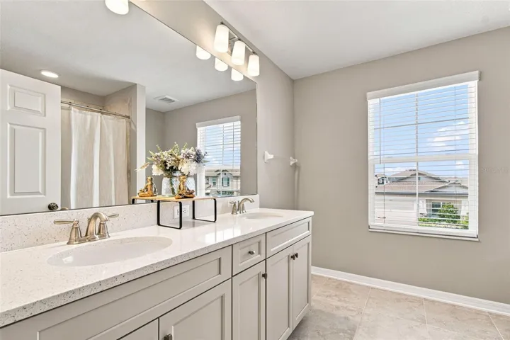 Bathroom 3- Clean lines with great light.
