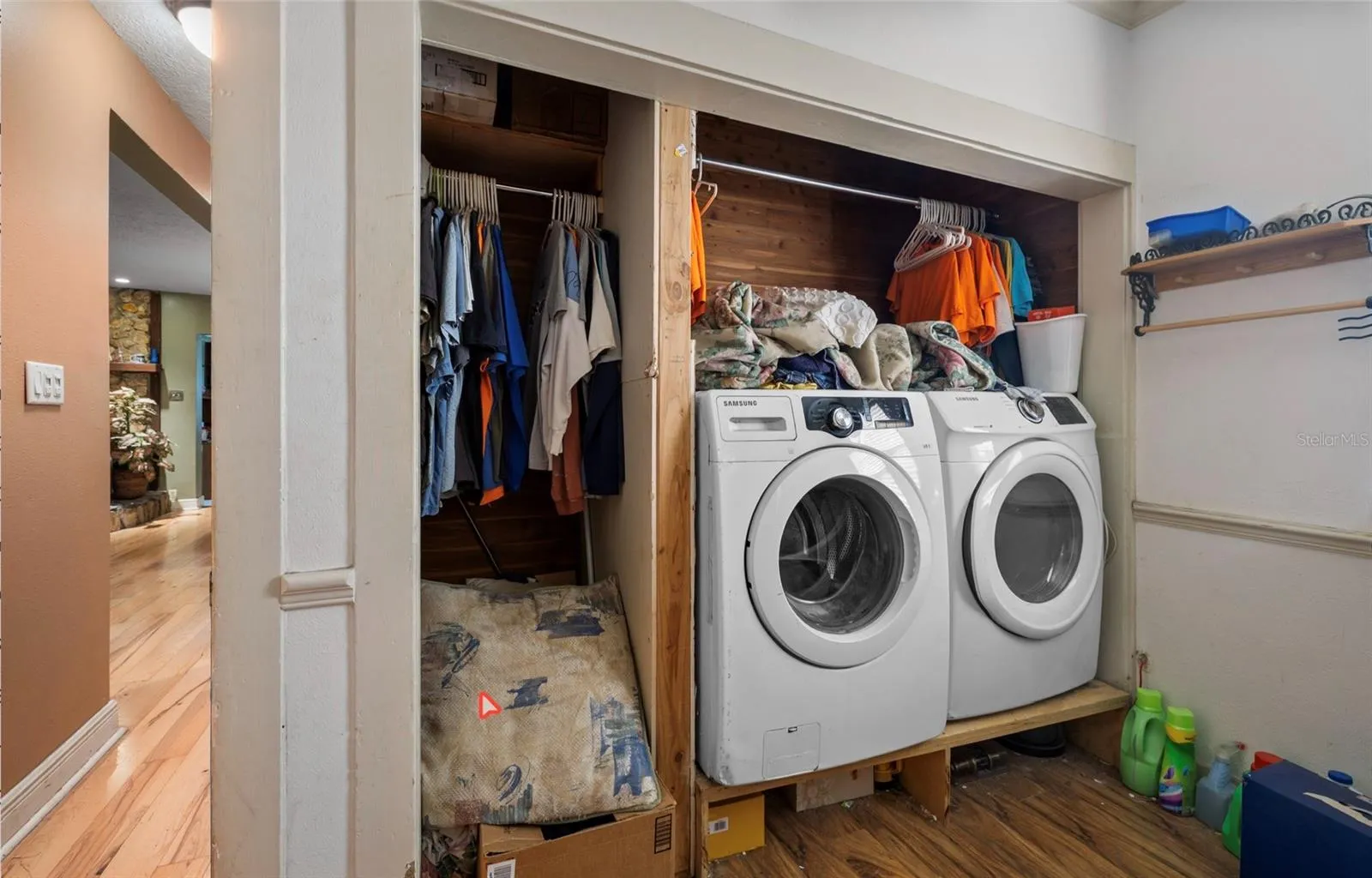 Laundry room.
