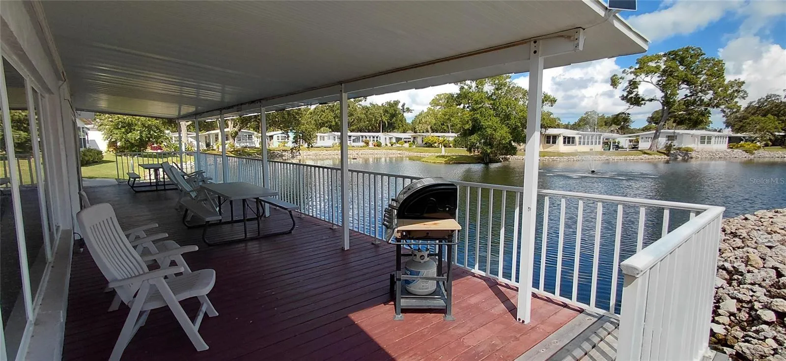Covered Decks At Clubhouse
