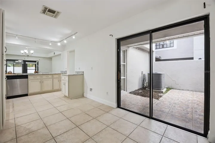 Kitchen with access to entryway