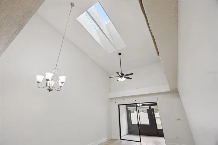 Living room high ceilings/sky light