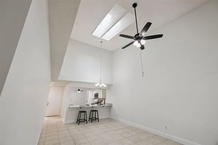 Living room high ceilings/sky light