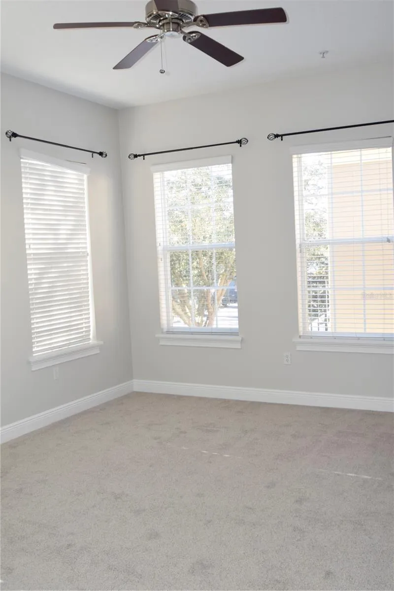 Bright and open family room area.