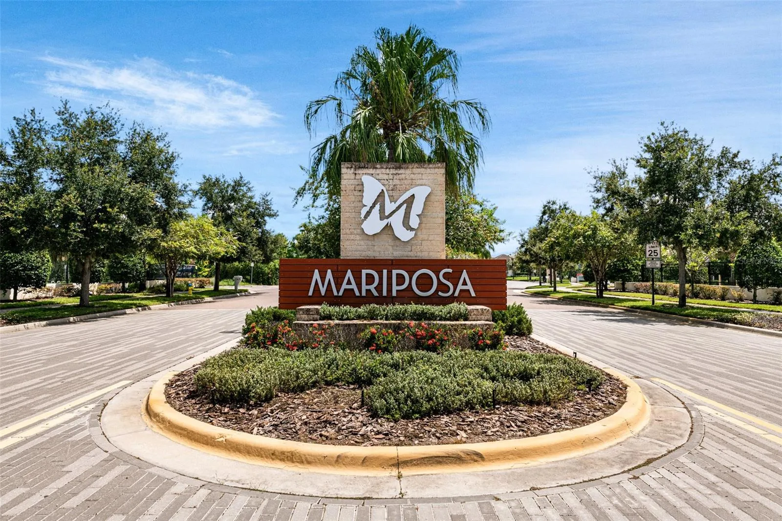 Mariposa is a gated, well maintained community.