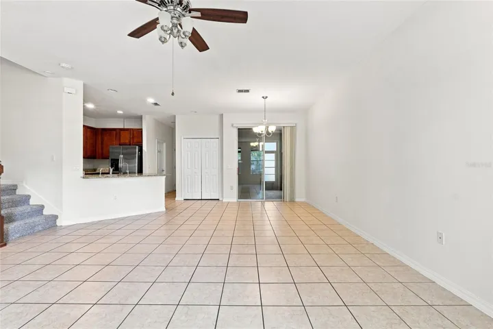 Alternate living/dining perspective