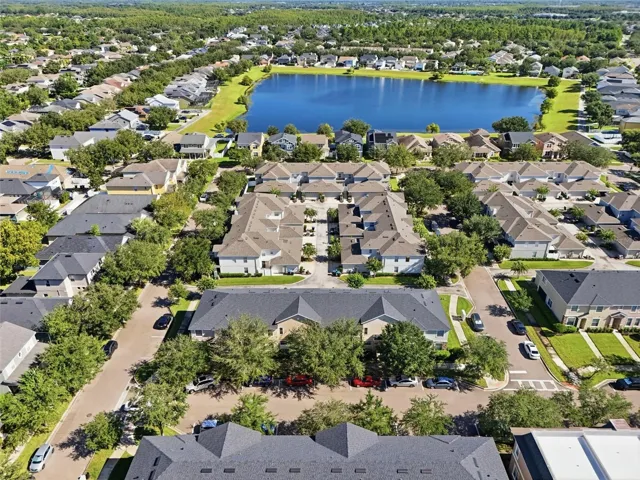 Aerial view of the surrounding Avalon Park community