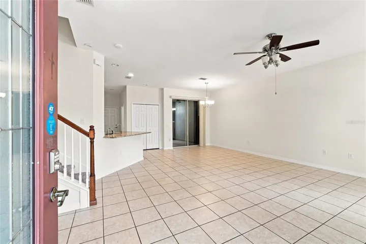 Entry/open living area