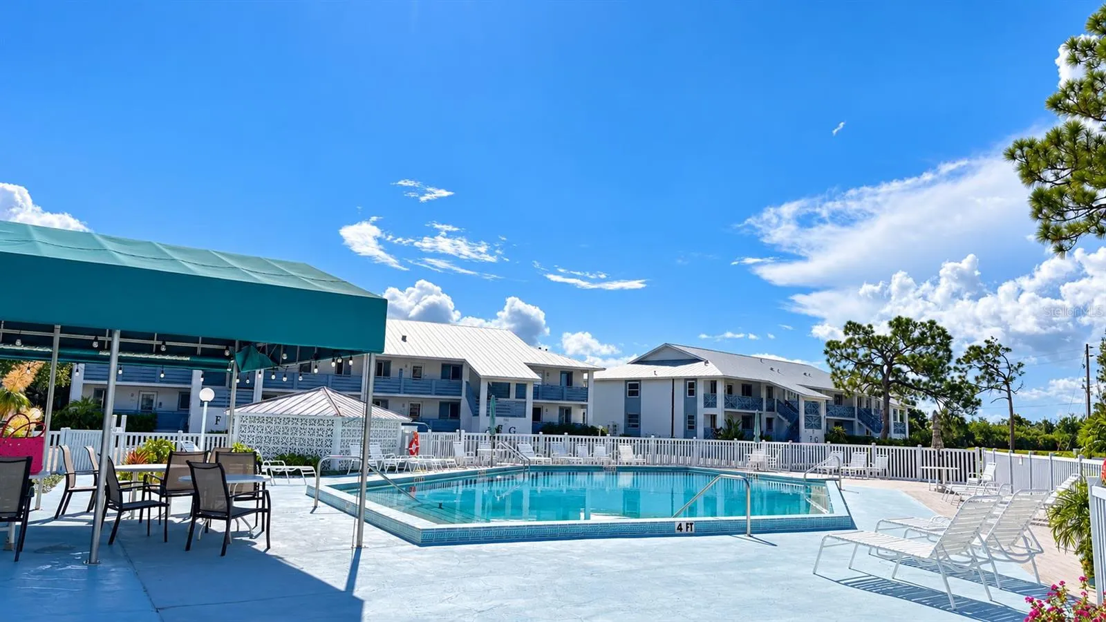 Take a dip in the pools.