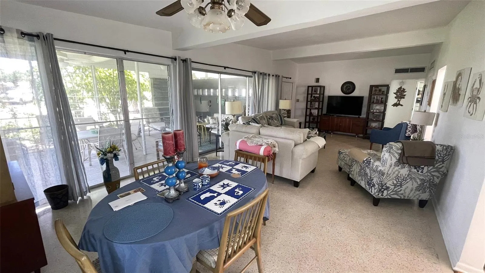 Dining Area &amp; Living Room