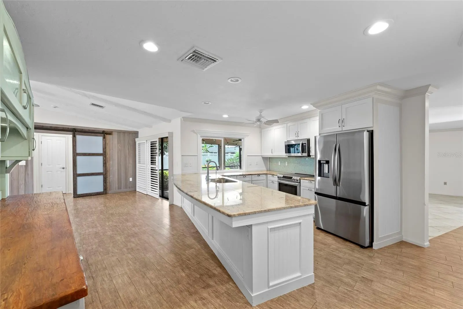 Kitchen with Stainless Steel Appliances