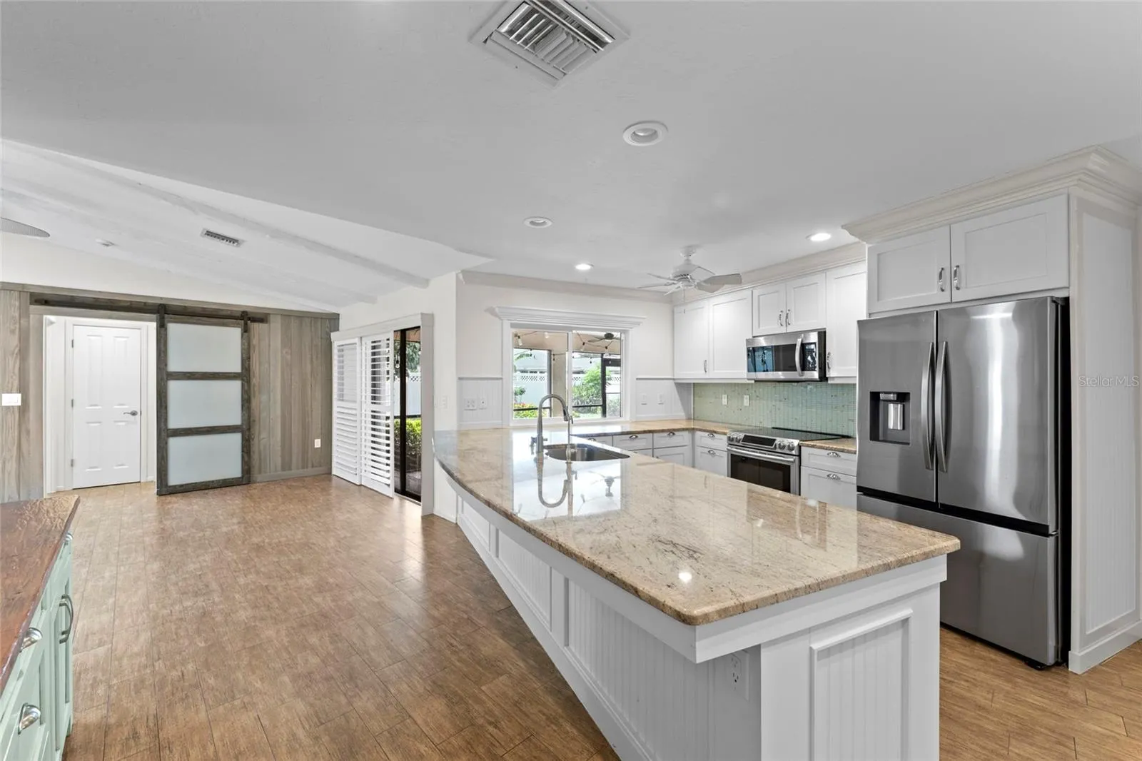 Kitchen with Stainless Steel Appliances