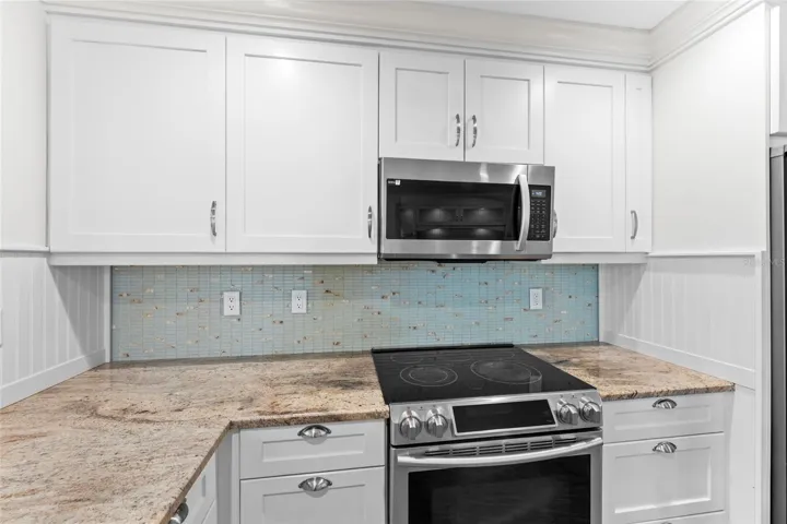 Kitchen with Stainless Steel Appliances