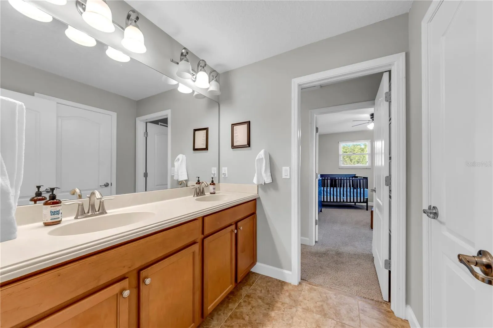 Bathroom off loft