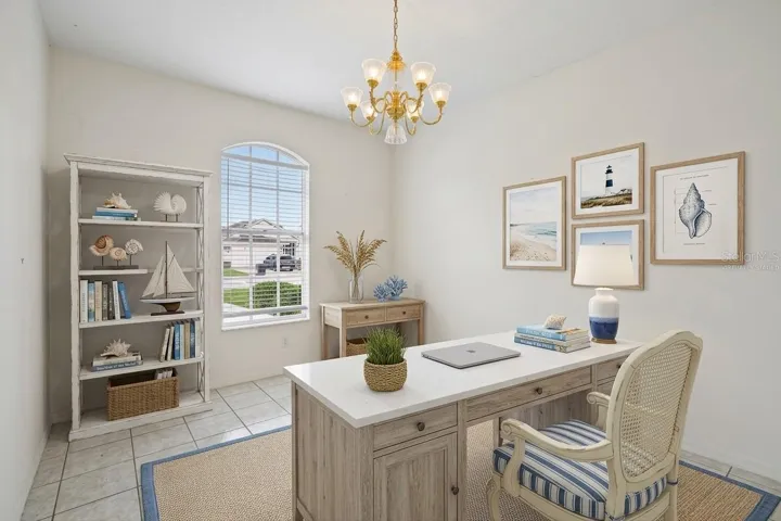 VIRTUALLY STAGED OFFICE
