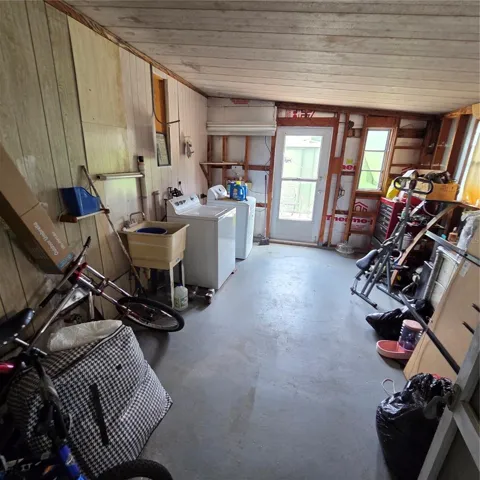 Utility Room View from Enclosed Porch