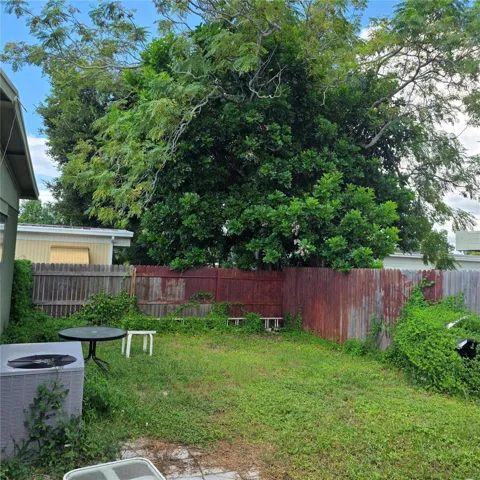 Fenced Backyard