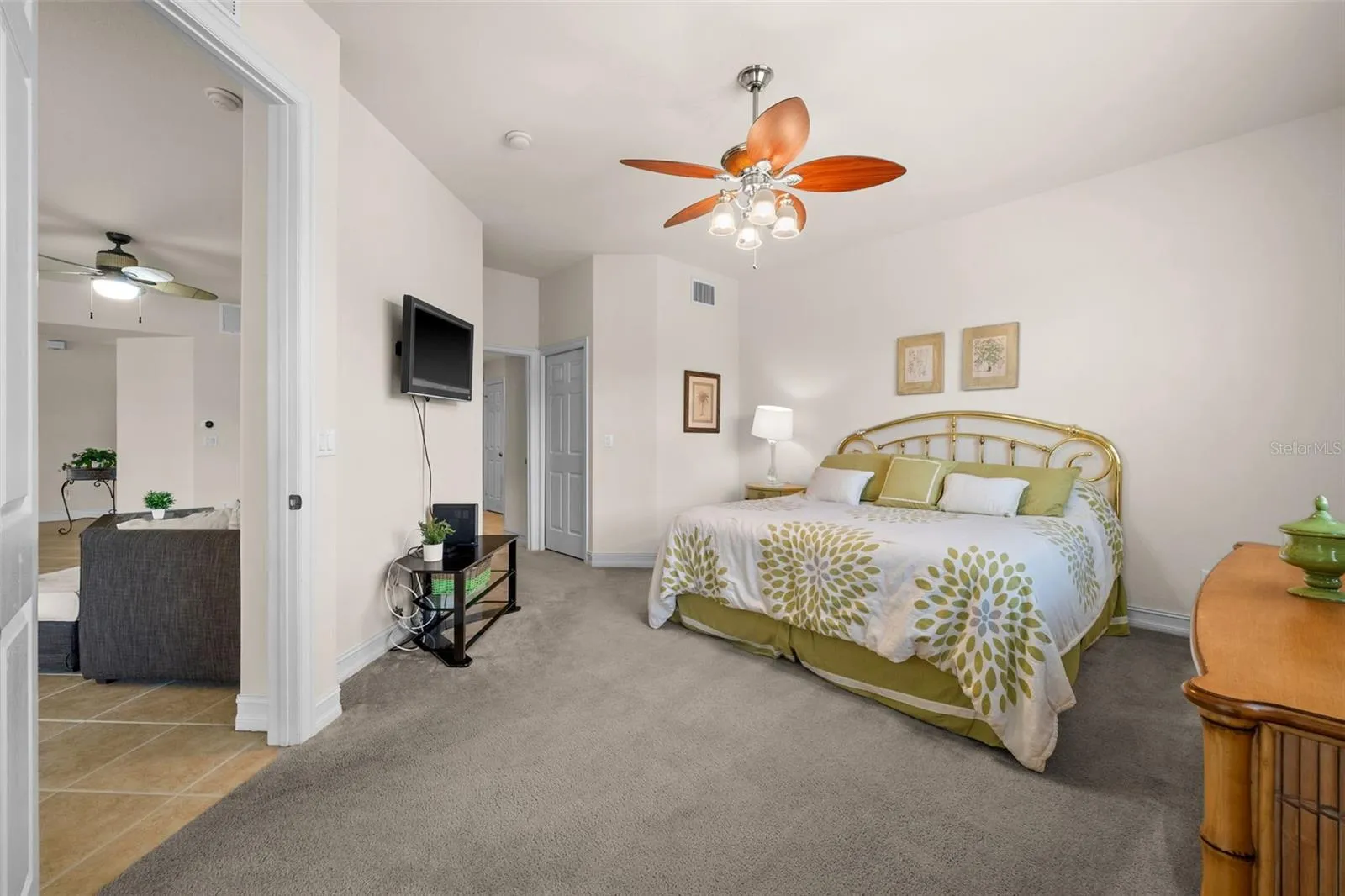 Master Bedroom with Walk in Closet