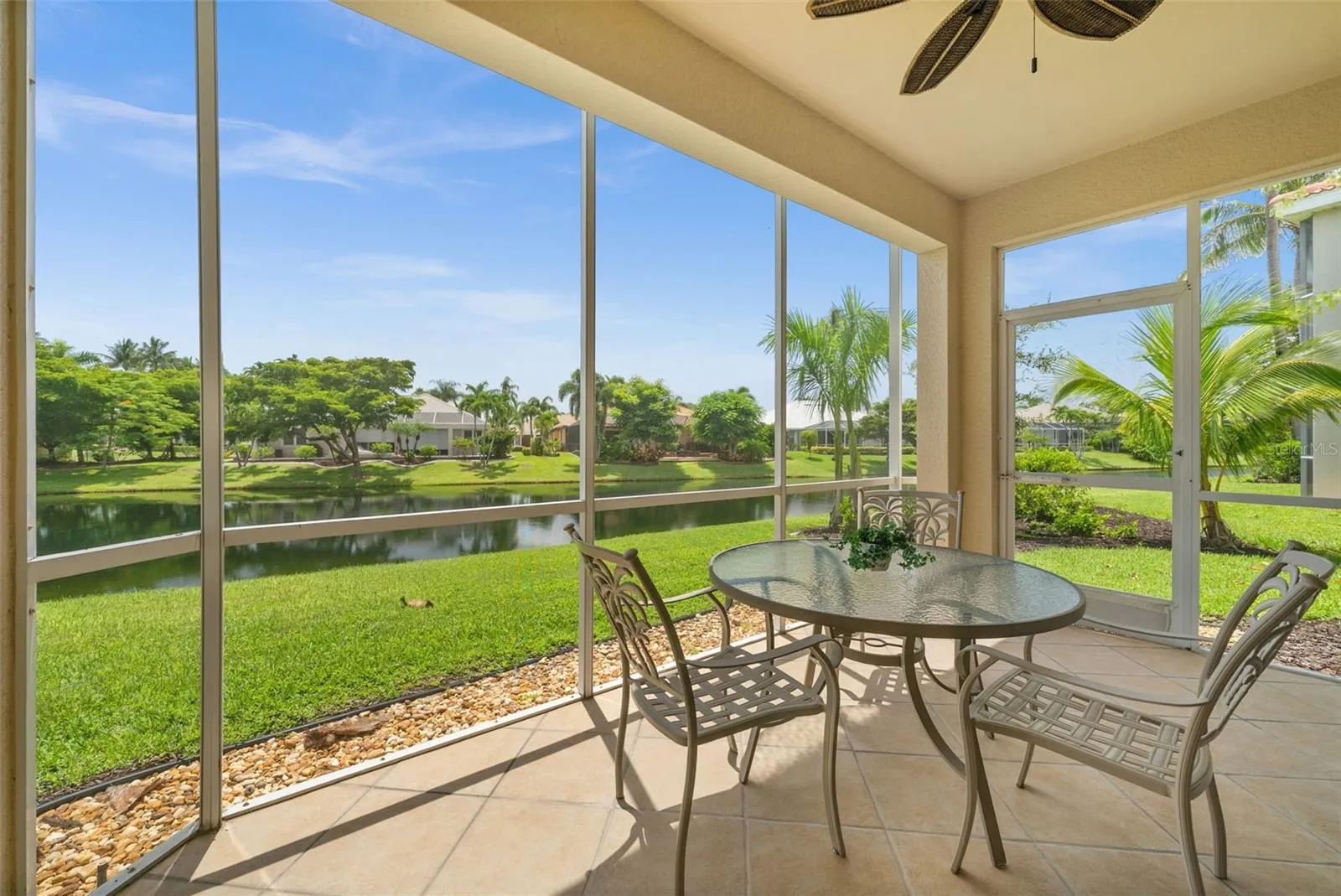 Lake view from the Lanai