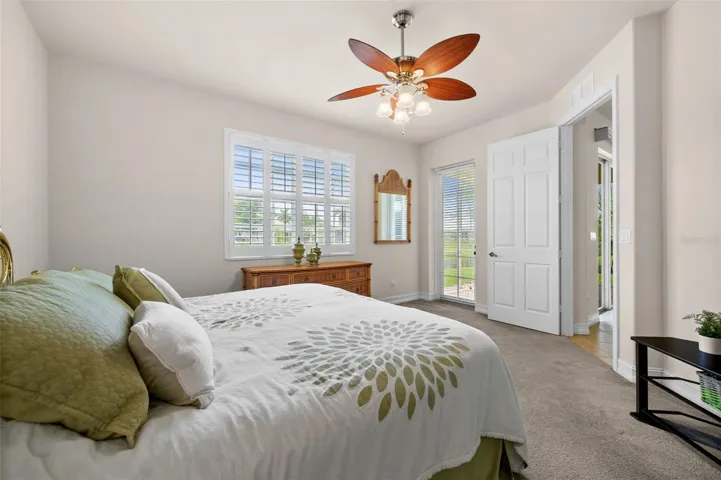 Master Bedroom has its own door to the Lanai