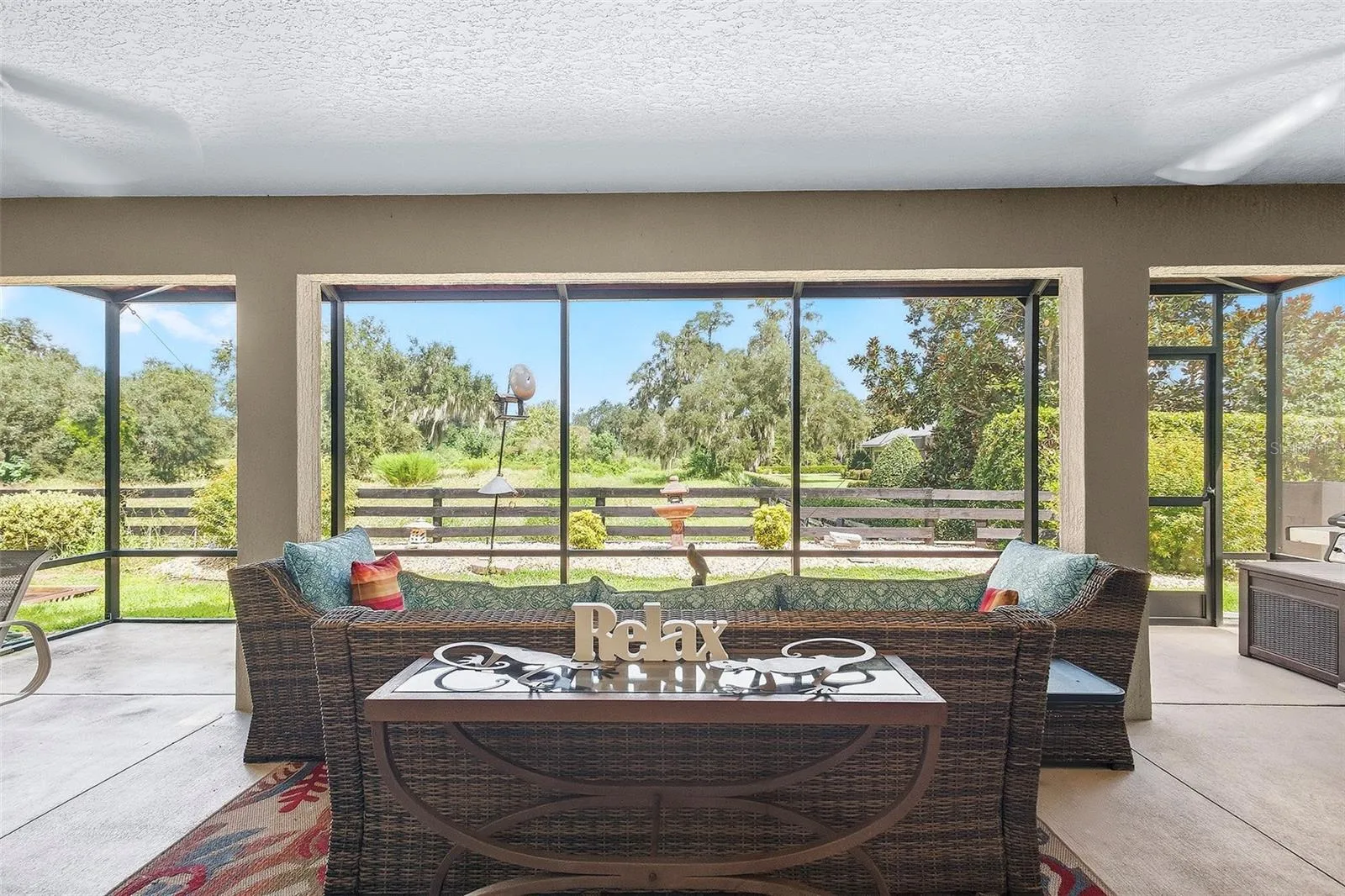 rear lanai