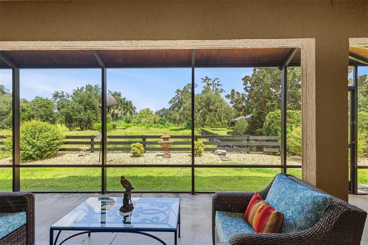 rear lanai