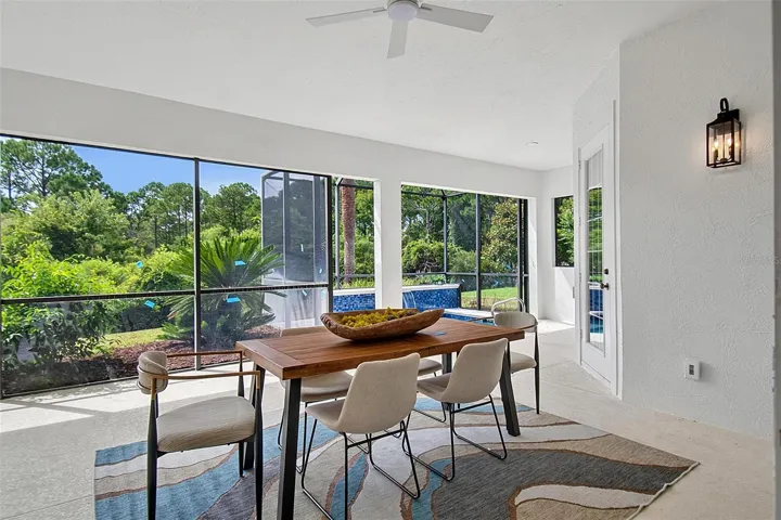 Huge covered screened in lanai make for some special family times and great entertainment