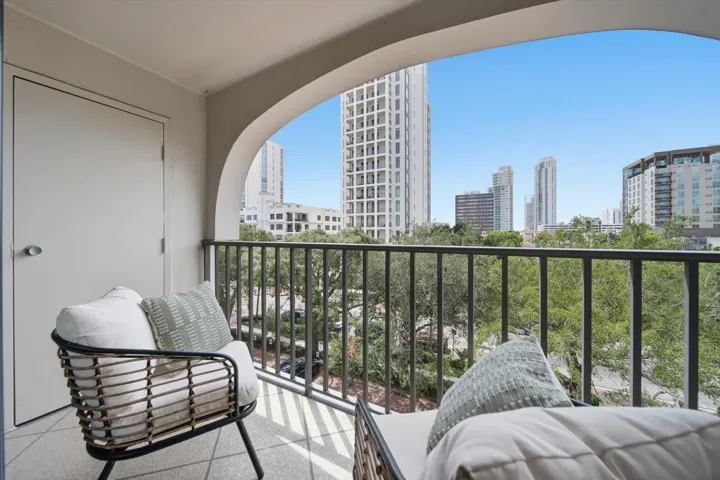 View from living room balcony.