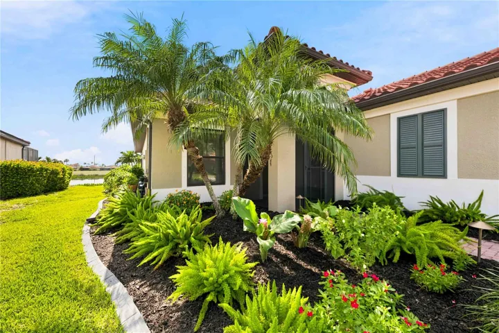 The Landscaping and curbing on this home is superb.