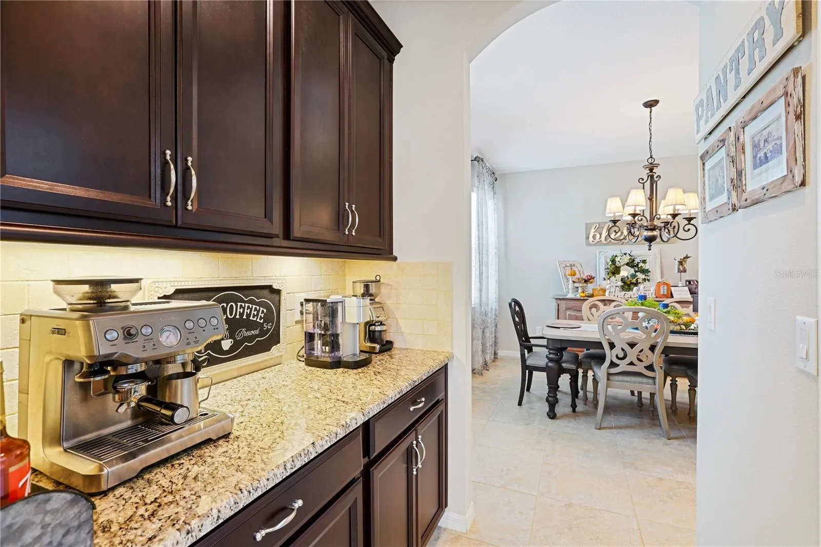 Butler's Pantry into Formal Dining Room