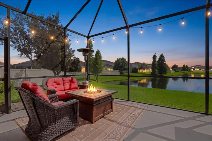 Evening Pond view