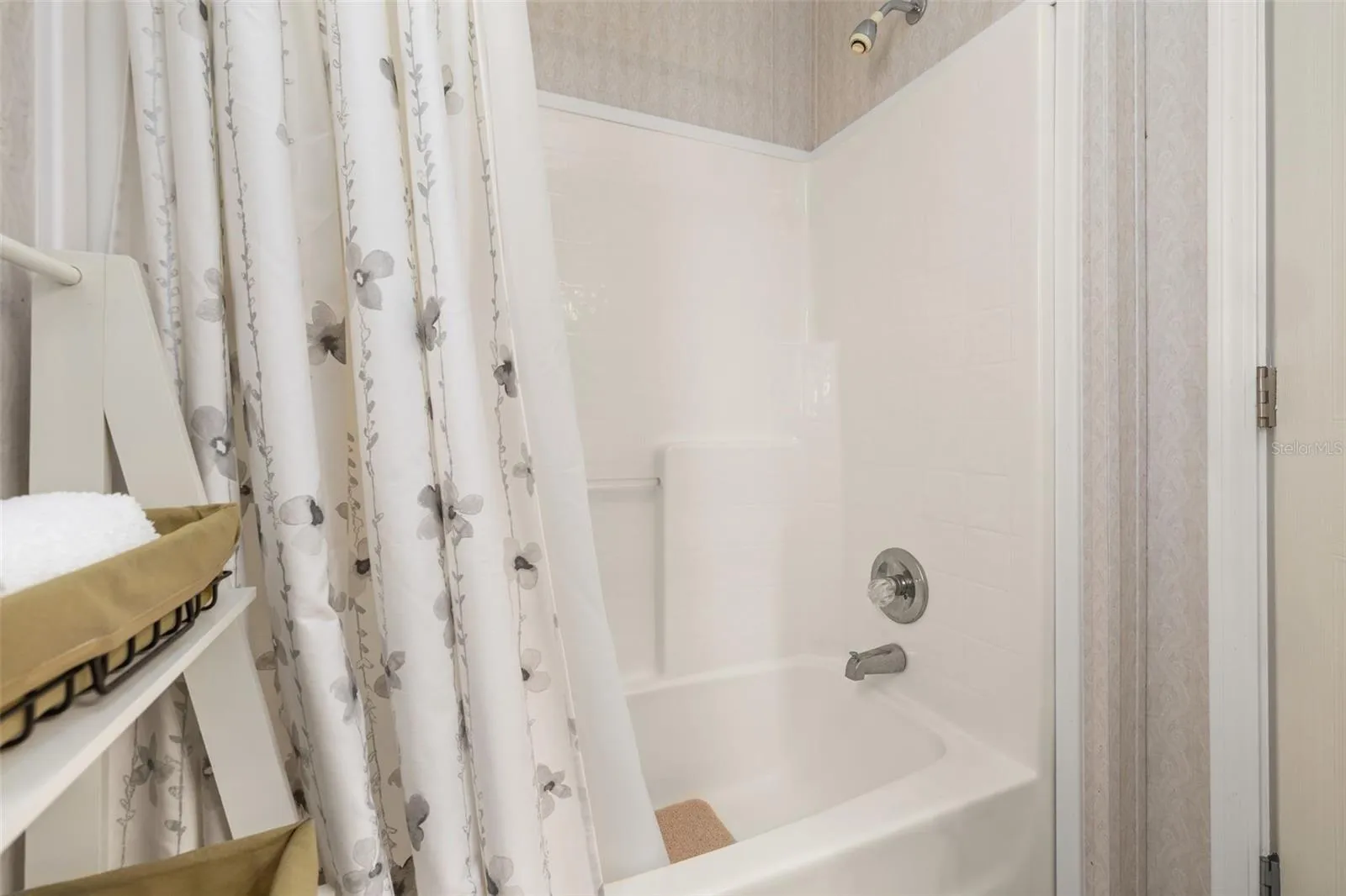 Bathroom 2's shower/bathtub combination