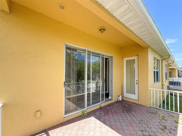 Open patio
