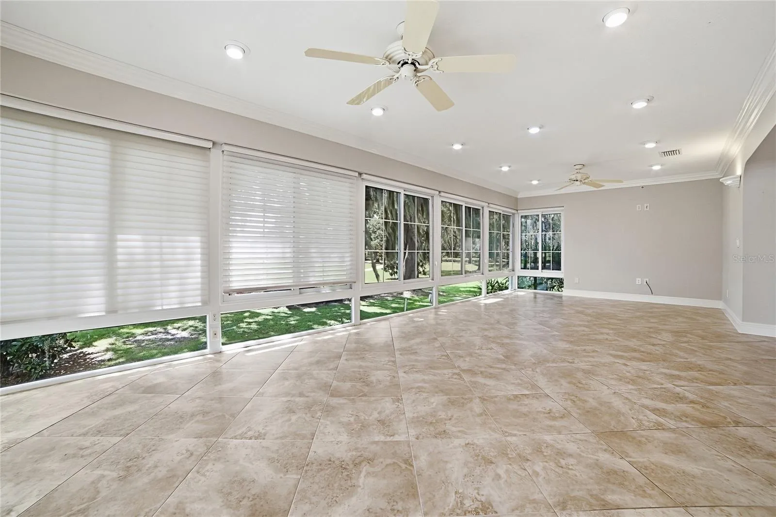 Florida room from left side looking to right side
