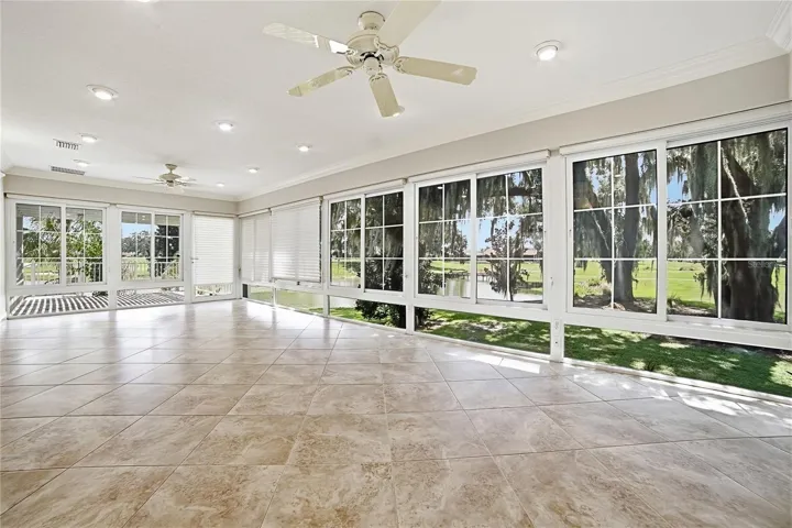 View out the Florida room